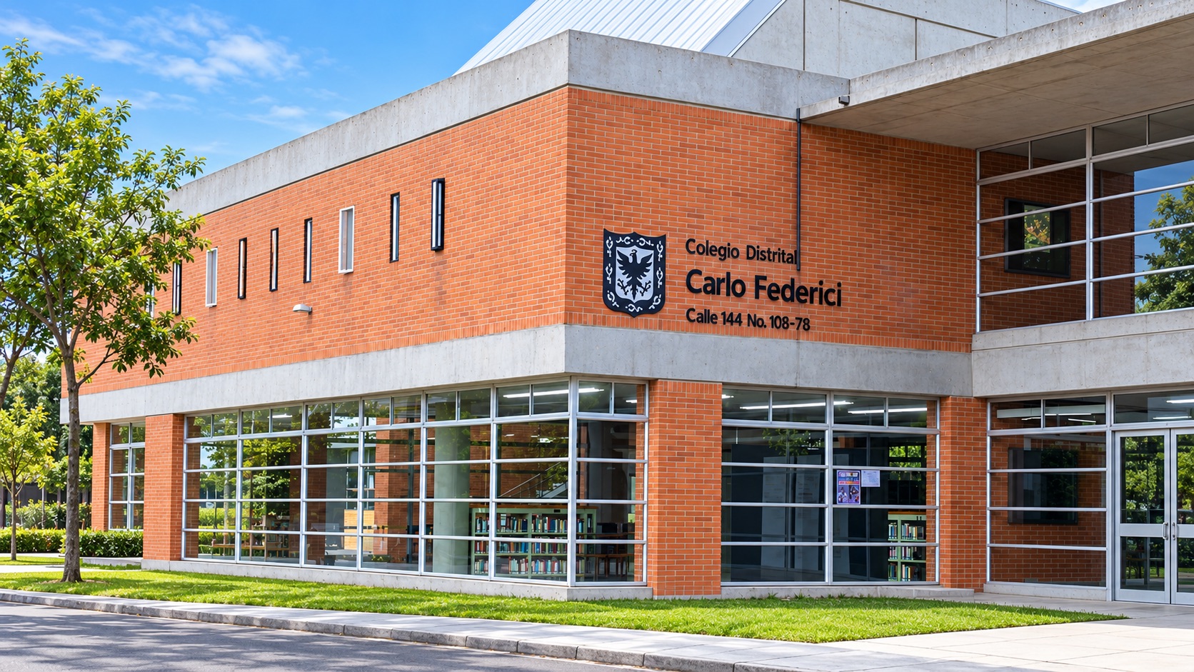 Campus del Colegio Carlo Federici